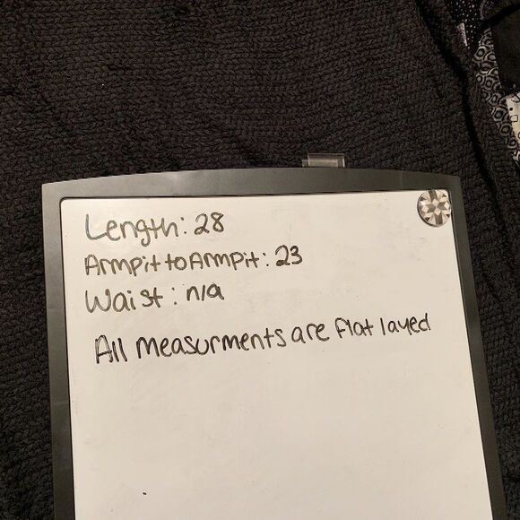 womens 3 Donna Jessica long sleeve XL top black - Picture 6 of 6